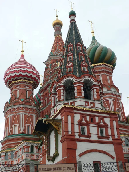 Basilius-Kathedrale in Moskau — Stockfoto