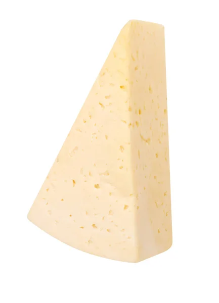 Käse am Tag isoliert — Stockfoto