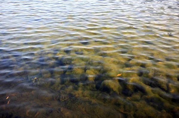 Днем рябь по воде — стоковое фото