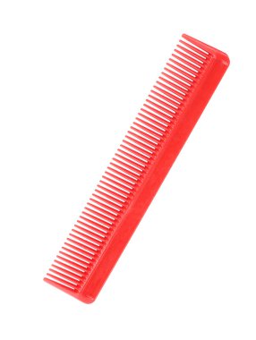 Kırmızı tarak izole gün