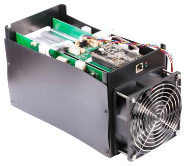 beyaz arkaplanda izole edilmiş elektronik aygıt