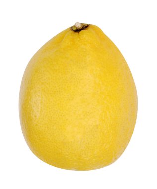 izole sarı çiğ limon