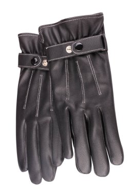 iki deri eldiven yalıtılmış