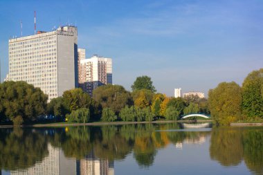 Şehir parkında yaz