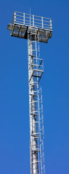 Lighting mast at day — Stock Photo, Image