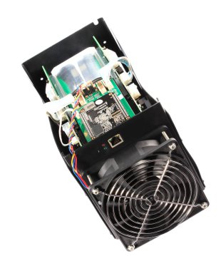 beyaz arkaplanda izole edilmiş elektronik aygıt