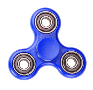 mavi plastik oyuncak beyaz arkaplanda gün içinde izole