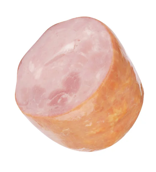 Piece of Ham Isolated — Stock Photo, Image