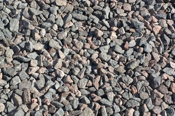 Gravel for background at dry day — Stock Photo, Image