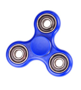 mavi plastik oyuncak beyaz arkaplanda gün içinde izole