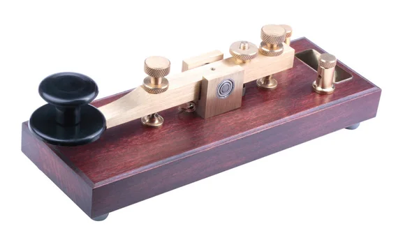 Morse Key Aislado en día seco — Foto de Stock