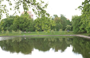 Kuru gün Park'ta yaz