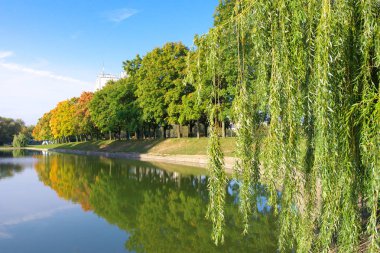 Kuru gün sonbahar Parkı