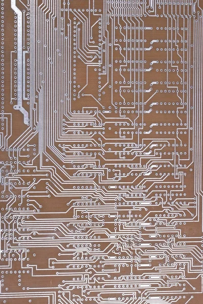 Printed Circuit Board op dag — Stockfoto