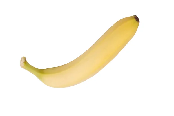 Banana Amarela Isolada em dia seco — Fotografia de Stock