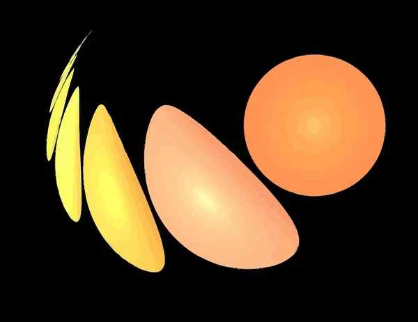 En Illustration av digitala fraktal med multicolor — Stock vektor