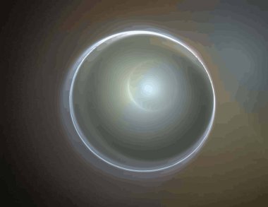 Dijital fraktal ile çok renkli bir çizimi