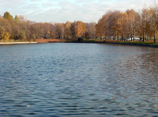 Autunno nel parco cittadino — Foto Stock