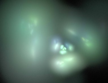 Siyah Renk Üzerine Bir Dijital Fraktal Resmi