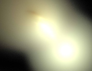 Siyah Renk Üzerine Bir Dijital Fraktal Resmi