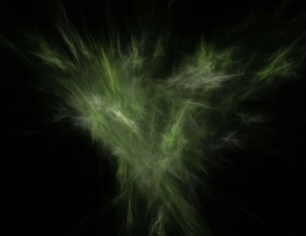 รูปภาพของหนึ่งดิจิตอล fractal บนสีดํา — ภาพถ่ายสต็อก
