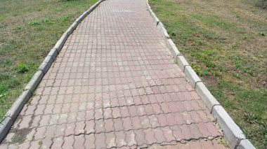 Kuru günde Park yolu