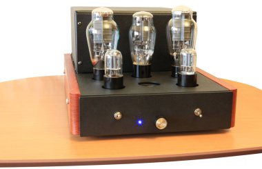 vakum tüp amplifikatör 300b triodes üzerinde