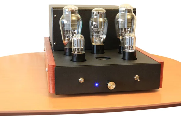 Amplificador de tubo de vacío en triodos 300B —  Fotos de Stock