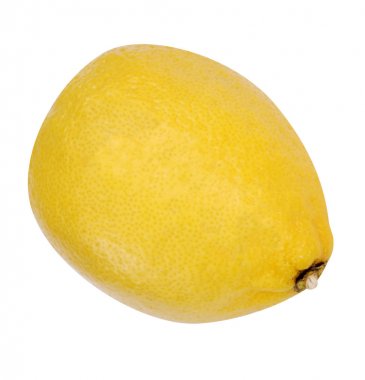 izole sarı çiğ limon