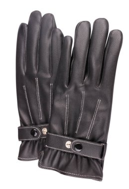 iki deri eldiven yalıtılmış