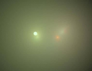 Siyah Renk Üzerine Bir Dijital Fraktal Resmi