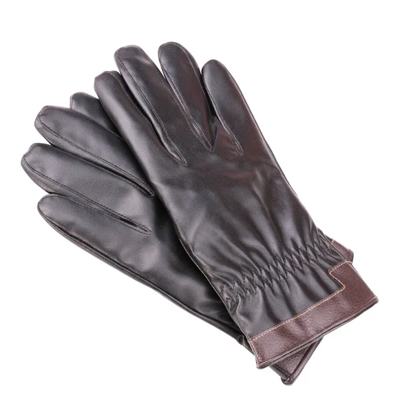 Läder handskar isolerade på torr dag — Stockfoto