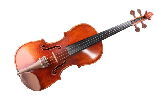 Violino Rosso Isolato Durante Giorno Secco — Foto Stock