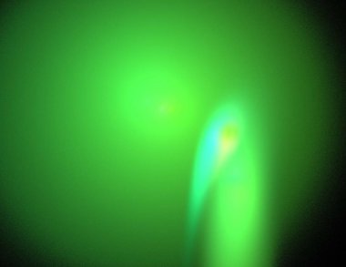 Siyah Renk Üzerine Bir Dijital Fraktal Resmi