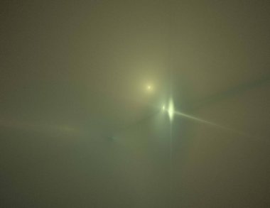 Siyah Renk Üzerine Bir Dijital Fraktal Resmi