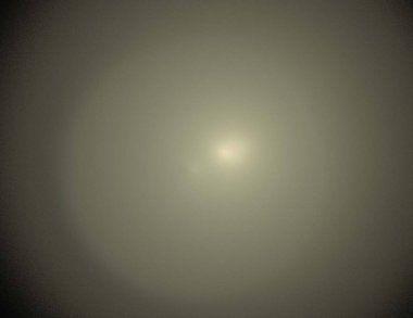 Siyah Renk Üzerine Bir Dijital Fraktal Resmi