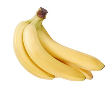 Kuru güneşli bir günde soyutlanmış bir sürü sarı muz.