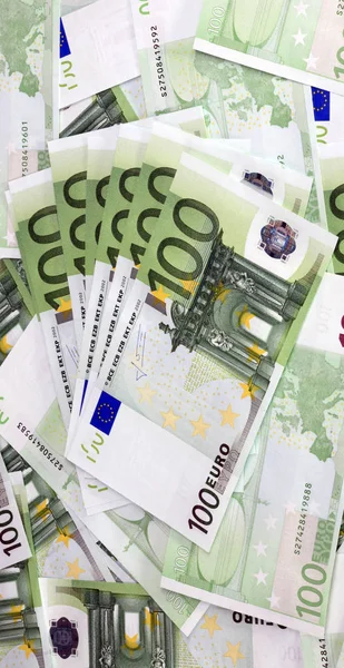 Billete en euros europa de cientos — Foto de Stock