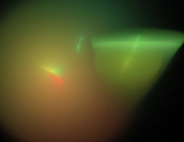 Siyah Renk Üzerine Bir Dijital Fraktal Resmi