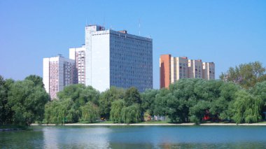 Şehir parkında yaz