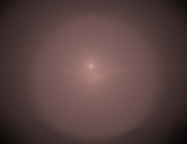 Siyah Renk Üzerine Bir Dijital Fraktal Resmi