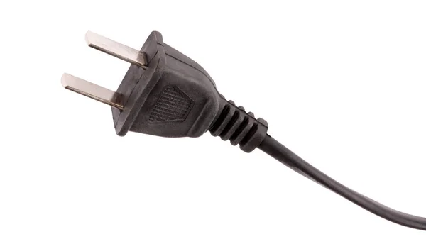 Amerikansk Outlet Plug med ledning isoleret - Stock-foto