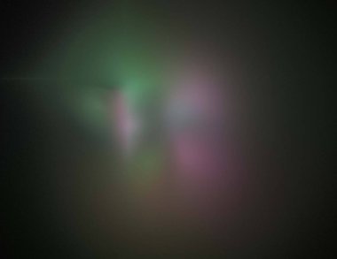 Siyah Renk Üzerine Bir Dijital Fraktal Resmi