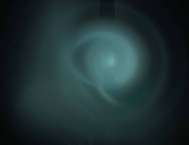 Siyah Renk Üzerine Bir Dijital Fraktal Resmi