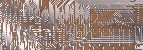 Printed Circuit Board op dag — Stockfoto