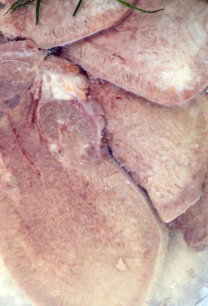 Ζαμπόν κρέας ως φόντο τροφίμων — Φωτογραφία Αρχείου