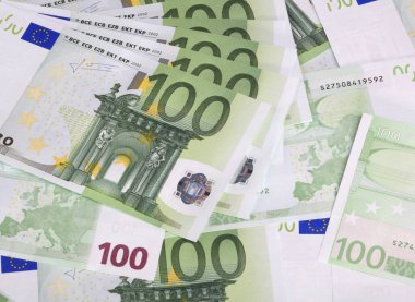 Avrupa 'nın yüzlerce avroluk banknotu 