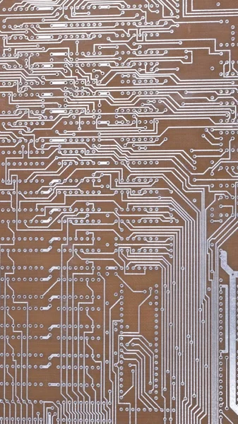 Placa de circuito impreso en el día — Foto de Stock