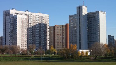 Şehir parkında sonbahar