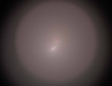 Siyah Renk Üzerine Bir Dijital Fraktal Resmi